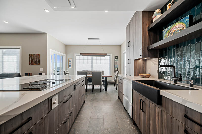 Kincora Residence millwork and materials by Lara Hontzias.